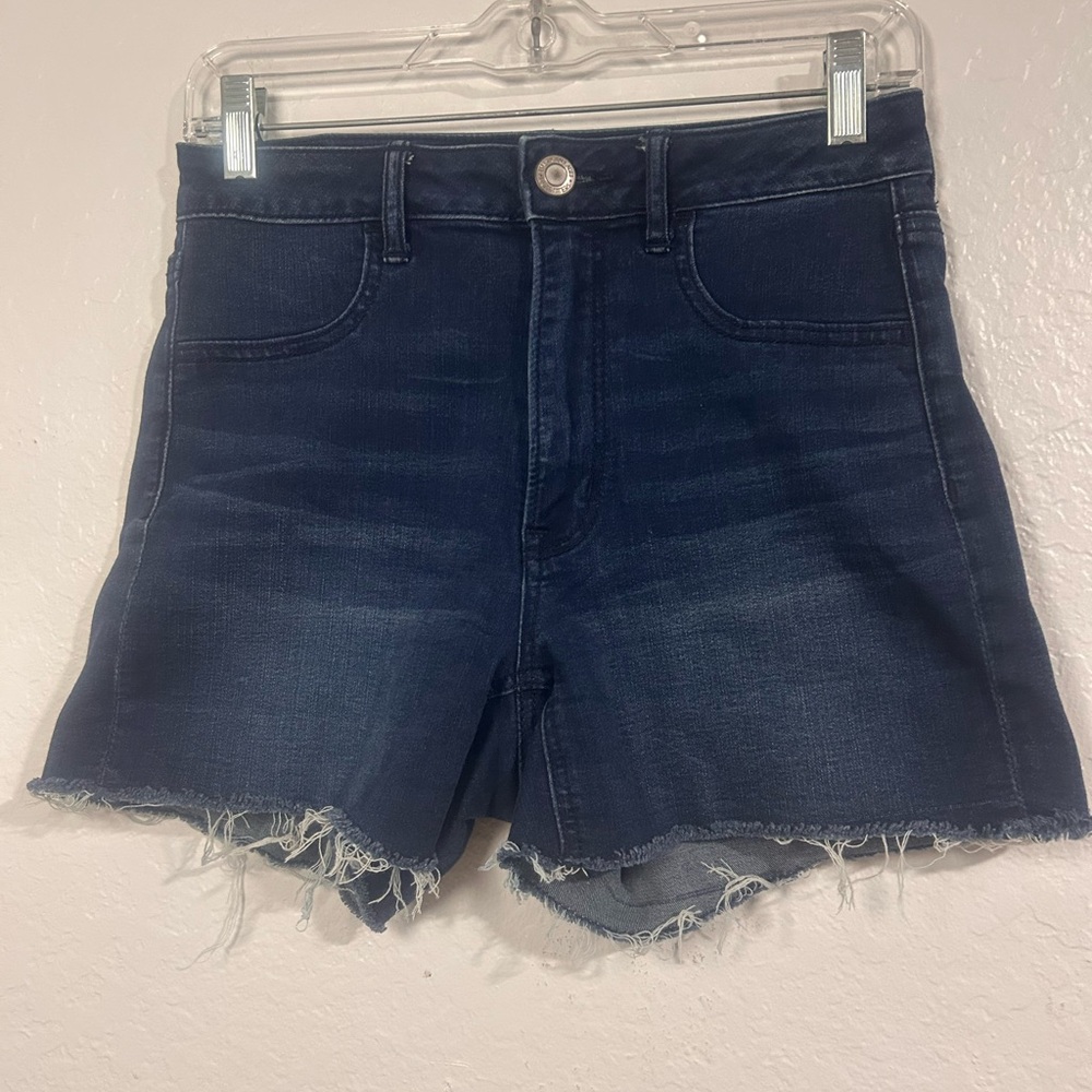 American Eagle Outfitters Dark Blue Jean Shorts